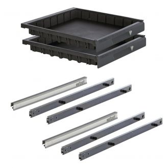 Sertar Wolfcraft 6779000, marime S, inaltime 70 mm, set 2 bucati