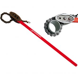 Cheie cu lant pentru tevi Rothenberger 70246, 8''