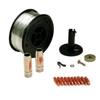 Kit pentru sudura Mig-Mag Telwin 802037, pentru sarma otel inox 0.8 mm 