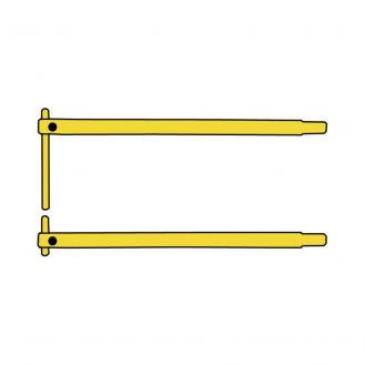 Set brate XD2 pentru sudura in puncte Telwin 803017, 350 mm, cu electrozi