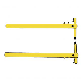 Set brate XP3 pentru sudura in puncte Telwin 803102, 700 mm, cu electrozi