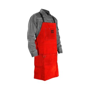 Sort pentru sudura Telwin 804369, rosu, 595 x 880 mm, piele