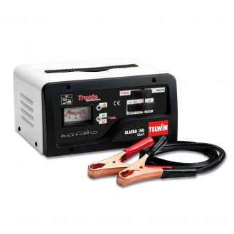 Redresor baterii si robot de pornire Telwin ALASKA150START, tensiune incarcare 12 V, capacitate baterii Pb/GEL/AGM/START/STOP/10-200 Ah, incarcare rapida