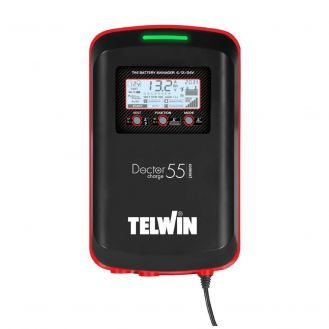 Redresor si tester baterii Telwin DOCTOR CHARGE 55 CONNECT, 6/12/24 V, 10-600 Ah, bluetooth