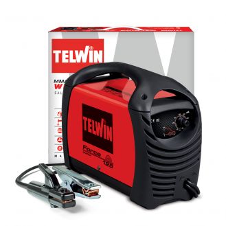 Invertor sudura  MMA Telwin FORCE125_FM, 80 A, electrozi 1.6-2.5  mm, cu accesorii