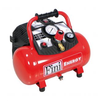 Compresor de aer Fini ENERGY 12, 12 l, fara ulei, 1.1 kW, 8 bar, 180 l/min