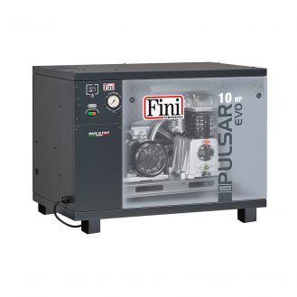 Compresor de aer silentios Fini Pulsar Evo BK120-10-SD, 7.5 kW, 10 bar, 1080 l/min