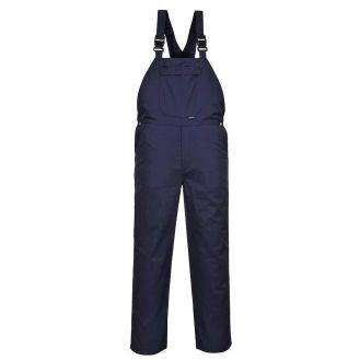 Pantaloni Portwest cu pieptar Burnley C875NARXL, culoare navy, marime XL