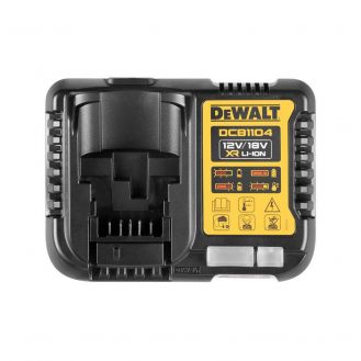 Incarcator rapid slim Dewalt DCB1104, pentru acumulatori Li-Ion XR 10.8 - 18 V, 4A