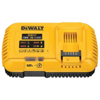 Incarcator rapid Dewalt DCB117, pentru acumulatori Li-Ion XR de 18 V, 12 A