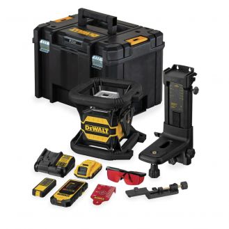 Nivela laser rotativa DeWalt DCE080D1RS, laser rosu, EU
