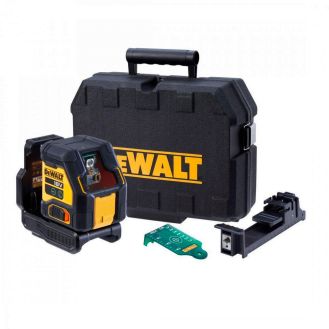 Nivela laser cu linii in cruce DeWalt DCLE34021N, fascicul verde, 55 /100 m, compatibila cu acumulator XR 18V