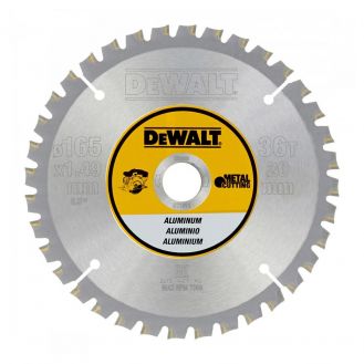 Disc Dewalt DT1911 pentru fierastrau circular, D 165x20x1.49 mm, 36 dinti, pentru taiere neferoase, seria Dewalt Construction