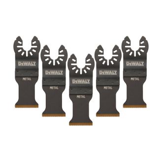 Set 5 panze debitare din titan DeWalt DT20727, 30 x 43 mm