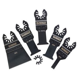 Set 5 panze oscilante pentru scule multifunctionale DeWalt DT20732