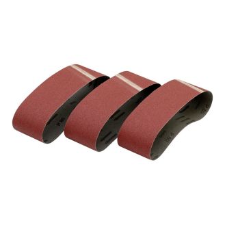 Set 3 benzi abrazive DeWalt DT3628, 75x533 mm, granulatie 100