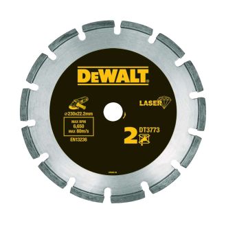 Disc diamantat Dewalt DT3773, D 230x22.23x2.4 mm, pentru debitare materiale de constructii abrazive