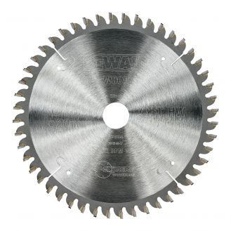 Disc Dewalt DT4084 pentru fierastrau circular, D 160x20x2.6 mm, 48 dinti, pentru taiere aluminiu, seria Extreme