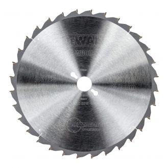 Disc Dewalt DT4210 pentru fierastrau circular, D 305x30x2.6 mm, 32 dinti, pentru taiere rapida, seria Extreme