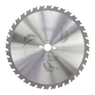 Disc Dewalt DT4305 pentru fierastrau circular, D 350x30x3.0 mm, 36 dinti, pentru taiere fina, seria Extreme