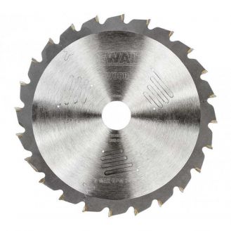 Disc Dewalt DT4310 pentru fierastrau circular, D 216x30x2.6 mm, 24 dinti, pentru taiere rapida, seria Extreme