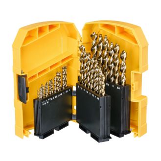 Set 29 burghiu pentru metal DeWALT DT7926, tip HSS-G, cutie de depozitare