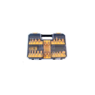 Set 22 freze pentru lemn DeWALT DT90017, cutie de transport