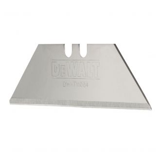 Lama trapez pentru cutter Dewalt DWHT11004-2, 62 x 19 mm, varfuri ascutite, set de 10 bucati