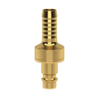 Cupla rapida tata Ludecke ES_13_SAB, DN 7.2, bradut pentru furtun 13 mm, inchidere dubla