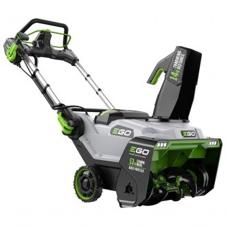 Freza pentru zapada Ego Power SNT2124E-AP, autopropulsata, latime de lucru 52 cm, cu 2 acumulatori 56V / 6.0Ah si incarcator