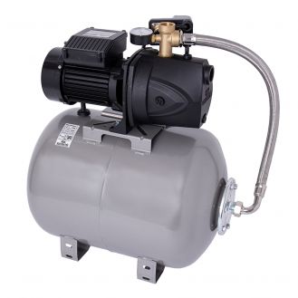 Hidrofor cu pompa autoamorsanta Wasserkonig FL528650, fonta, putere 1250 W, debit 5160 l/h, inaltime refulare 52 m, vas de expansiune 50 l