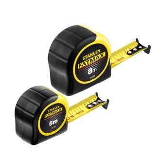 Set 2 rulete Stanley FATMAX FMHT31725-0, 5M/8M x 32 mm, clasa II