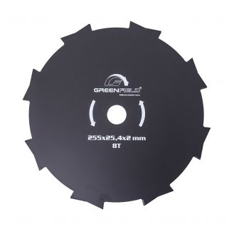 Cutit cu 8 dinti Greenfield GA-DISC_8T_2 mm, 255x2x25.4 mm