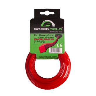 Fir patrat Greenfield GA-FIR_P2.0/15, 2.0 mm, l=15 m