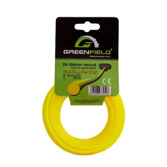 Fir nailon Greenfield GA-FIR_R2.4/15, profil rotund, 2.4 mm, 15 m 