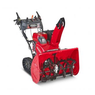 Freza de zapada autotractata cu senile si motor pe benzina cu pornire la sfoara Honda HSS 1380A ET, 81 cm latime de lucru