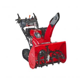 Freza de zapada autotractata cu senile si motor pe benzina cu pornire la cheie Honda HSS 1380A ETD, 81 cm latime de lucru