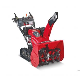 Freza de zapada autotractata cu senile si motor pe benzina cu pornire la cheie Honda HSS 970A ETD, 71 cm latime de lucru