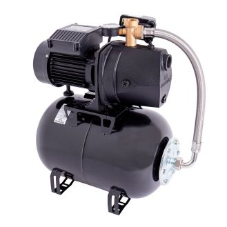 Hidrofor cu pompa autoamorsanta Wasserkonig HWK1200-5.1/25H, fonta, putere 1200 W, 9 m, debit 4680 l/h, inaltime refulare 51 m, vas de expansiune 24 litri