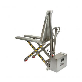 Transpalet cu lift electric Pramac HX10E 1150X540 INOX, 1000 kg, 800 mm, 12 V