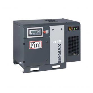 Compresor cu surub Fini K-MAX 7.5-10 ES, 7.5 kW, 10 bar, 1050 l/min, cu uscator
