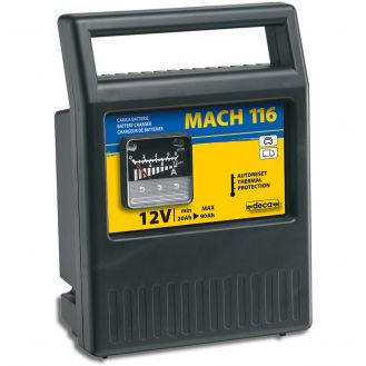 Redresor baterii Deca MACH116, tensiune incarcare 12 V, capacitate baterii Pb/AGM 20-90 Ah