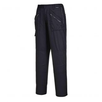 Pantaloni de dama Portwest Action S687BKRXXL, culoare negru, marime XXL, talie normala