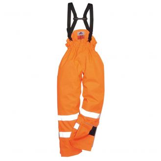 Pantaloni captusiti Hi-Vis Portwest S780ORRXXXL, culoare portocaliu, marime XXXL, talie normala