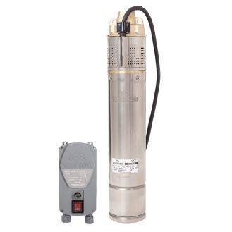 Pompa submersibila periferica Wasserkonig SI10551, diametru 4", 1500 W, debit 3060 l/h, inaltime refulare 105 m