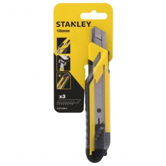 Cutter Stanley STHT10266-0, cu blocare automata, 18 mm, ambalare individuala
