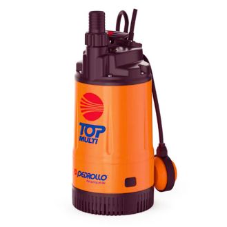 Pompa submersibila multietajata pentru ape curate Pedrollo TOP MULTI 2_10M, debit max. 4800 l/h, inaltime max. refulare 40 m, cu plutitor