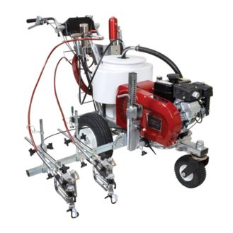 Pompa airless cu membrana Titan PowrLiner 8955, TT1007021, viteza trasare 229 m/min, duza max. 0.054″, motor Honda 6.5 cp