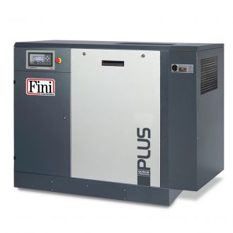 Compresor cu surub, turatie variabila Fini PLUS 38-10 ES VS, 400 V, 37 kW, 10 bar, 5300 l/min, cu uscator
