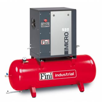 Compresor de aer cu surub Fini MICRO 5.5-08-500, 400 V, 500 l, 5.5 kW, 8 bar, 720 l/min